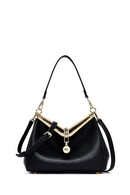 Women's Black Long Strap Shoulder Bag | Derimod Women's Black Long Strap Shoulder Bag | Derimod