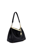 Women's Black Long Strap Shoulder Bag | Derimod Women's Black Long Strap Shoulder Bag | Derimod