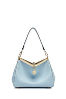 Women's Blue Long Strap Shoulder Bag | Derimod Women's Blue Long Strap Shoulder Bag | Derimod