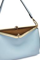 Women's Blue Long Strap Shoulder Bag | Derimod Women's Blue Long Strap Shoulder Bag | Derimod