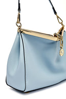Women's Blue Long Strap Shoulder Bag | Derimod Women's Blue Long Strap Shoulder Bag | Derimod