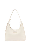 Women's Cream Classic Shoulder Bag | Derimod Women's Cream Classic Shoulder Bag | Derimod