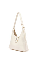 Women's Cream Classic Shoulder Bag | Derimod Women's Cream Classic Shoulder Bag | Derimod