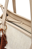 Kadın Bej Uzun Askılı Omuz Çantası | Derimod Kadın Bej Uzun Askılı Omuz Çantası | Derimod