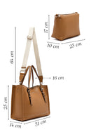 Kadın Taba Uzun Askılı Omuz Çantası | Derimod Kadın Taba Uzun Askılı Omuz Çantası | Derimod