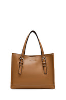 Woman Tan Long Strap Shoulder Bag | Derimod Woman Tan Long Strap Shoulder Bag | Derimod