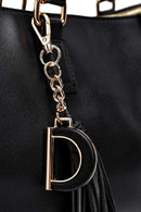 Women's Black Long Strap Shoulder Bag | Derimod Women's Black Long Strap Shoulder Bag | Derimod