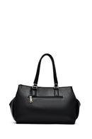 Kadın Siyah Uzun Askılı Kol Çantası | Derimod Kadın Siyah Uzun Askılı Kol Çantası | Derimod