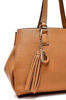 Women's Tan Long Strap Shoulder Bag | Derimod Women's Tan Long Strap Shoulder Bag | Derimod