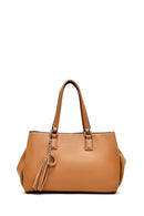 Women's Tan Long Strap Shoulder Bag | Derimod Women's Tan Long Strap Shoulder Bag | Derimod