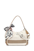 Kadın Krem Uzun Askılı Omuz Çantası | Derimod Kadın Krem Uzun Askılı Omuz Çantası | Derimod