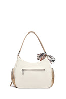 Women's Cream Long Strap Shoulder Bag | Derimod Women's Cream Long Strap Shoulder Bag | Derimod