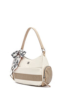 Kadın Krem Uzun Askılı Omuz Çantası | Derimod Kadın Krem Uzun Askılı Omuz Çantası | Derimod