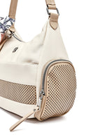 Women's Cream Long Strap Shoulder Bag | Derimod Women's Cream Long Strap Shoulder Bag | Derimod
