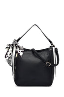 Kadın Siyah Uzun Askılı Klasik Omuz Çantası | Derimod Kadın Siyah Uzun Askılı Klasik Omuz Çantası | Derimod