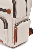 Kadın Krem Sırt Çantası | Derimod Kadın Krem Sırt Çantası | Derimod