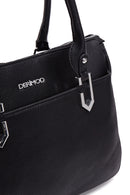 Kadın Siyah Uzun Askılı Klasik Kol Çantası | Derimod Kadın Siyah Uzun Askılı Klasik Kol Çantası | Derimod