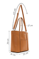 Kadın Kahverengi Uzun Askılı Omuz Çantası | Derimod Kadın Kahverengi Uzun Askılı Omuz Çantası | Derimod