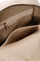 Kadın Beyaz Baskılı Sırt Çantası | Derimod Kadın Beyaz Baskılı Sırt Çantası | Derimod