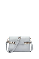 Women's Grey Long Strap Classic Crossbody Bag | Derimod Women's Grey Long Strap Classic Crossbody Bag | Derimod