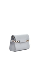 Women's Grey Long Strap Classic Crossbody Bag | Derimod Women's Grey Long Strap Classic Crossbody Bag | Derimod