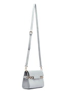 Women's Grey Long Strap Classic Crossbody Bag | Derimod Women's Grey Long Strap Classic Crossbody Bag | Derimod