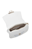 Kadın Krem Baskılı Uzun Askılı Kol Çantası | Derimod Kadın Krem Baskılı Uzun Askılı Kol Çantası | Derimod