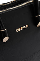 Kadın Siyah Uzun Askılı Klasik Kol Çantası | Derimod Kadın Siyah Uzun Askılı Klasik Kol Çantası | Derimod