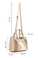 Women Beige Long Strap Classic Sleeve Bag | Derimod Women Beige Long Strap Classic Sleeve Bag | Derimod