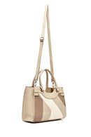 Women Beige Long Strap Classic Sleeve Bag | Derimod Women Beige Long Strap Classic Sleeve Bag | Derimod