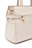 Woman Beige Long Strap Chain Detailed Handbag | Derimod Woman Beige Long Strap Chain Detailed Handbag | Derimod