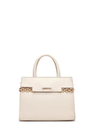 Woman Beige Long Strap Chain Detailed Handbag | Derimod Woman Beige Long Strap Chain Detailed Handbag | Derimod