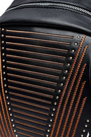 Kadın Siyah Baskılı Sırt Çantası | Derimod Kadın Siyah Baskılı Sırt Çantası | Derimod