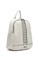 Kadın Bej Desenli Sırt Çantası | Derimod Kadın Bej Desenli Sırt Çantası | Derimod