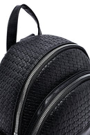 Kadın Siyah Baskılı Sırt Çantası | Derimod Kadın Siyah Baskılı Sırt Çantası | Derimod