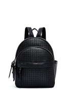 Kadın Siyah Baskılı Sırt Çantası | Derimod Kadın Siyah Baskılı Sırt Çantası | Derimod