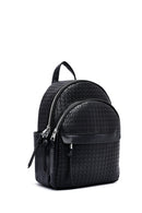 Kadın Siyah Baskılı Sırt Çantası | Derimod Kadın Siyah Baskılı Sırt Çantası | Derimod