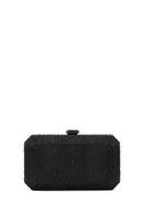 Kadın Siyah Uzun Zincir Askılı Taşlı Abiye Mini Portföy Çanta | Derimod Kadın Siyah Uzun Zincir Askılı Taşlı Abiye Mini Portföy Çanta | Derimod