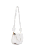 Women's White Long Strap Mini Shoulder Bag | Derimod Women's White Long Strap Mini Shoulder Bag | Derimod