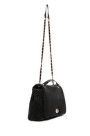 Kadın Siyah Uzun Askılı Baskılı Omuz Çantası | Derimod Kadın Siyah Uzun Askılı Baskılı Omuz Çantası | Derimod