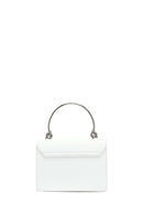 Kadın Beyaz Uzun Askılı Mini Klasik Kol Çantası | Derimod Kadın Beyaz Uzun Askılı Mini Klasik Kol Çantası | Derimod