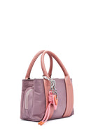 Kadın Pembe Uzun Askılı Aksesuarlı Kumaş Kol Çantası | Derimod Kadın Pembe Uzun Askılı Aksesuarlı Kumaş Kol Çantası | Derimod