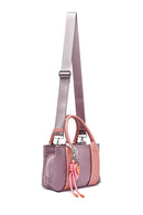 Kadın Pembe Uzun Askılı Aksesuarlı Kumaş Kol Çantası | Derimod Kadın Pembe Uzun Askılı Aksesuarlı Kumaş Kol Çantası | Derimod