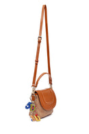 Women's Brown Long Straw Crossbody Bag | Derimod Women's Brown Long Straw Crossbody Bag | Derimod