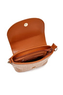 Women's Brown Long Straw Crossbody Bag | Derimod Women's Brown Long Straw Crossbody Bag | Derimod