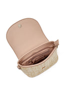 Kadın Pembe Uzun Askılı Hasır Çapraz Çanta | Derimod Kadın Pembe Uzun Askılı Hasır Çapraz Çanta | Derimod