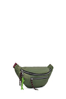 Women's Green Mini Fabric Crossbody Bag | Derimod Women's Green Mini Fabric Crossbody Bag | Derimod