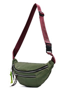 Women's Green Mini Fabric Crossbody Bag | Derimod Women's Green Mini Fabric Crossbody Bag | Derimod