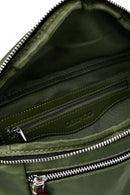 Women's Green Mini Fabric Crossbody Bag | Derimod Women's Green Mini Fabric Crossbody Bag | Derimod