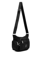 Kadın Siyah Kumaş Çapraz Çanta | Derimod Kadın Siyah Kumaş Çapraz Çanta | Derimod